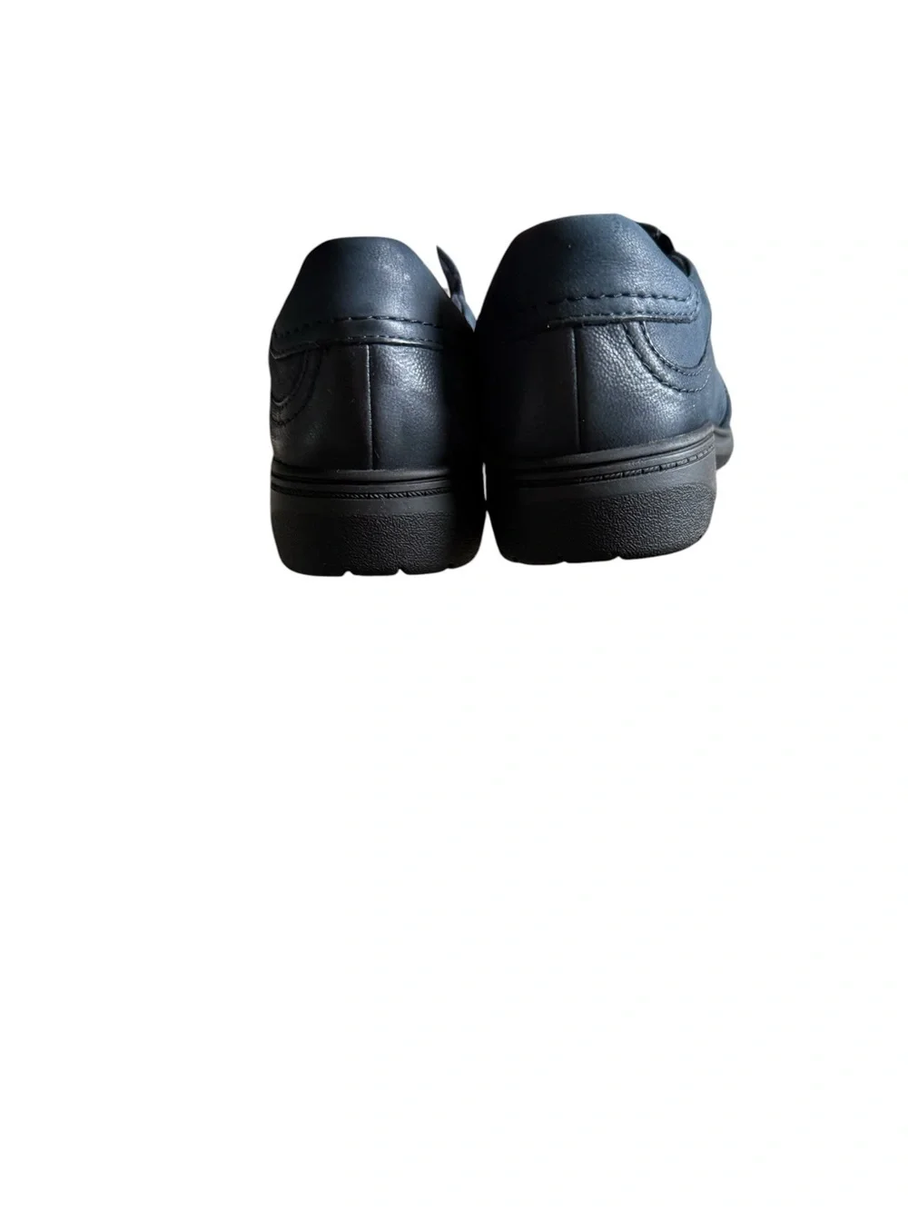 Clarks NIB Carleigh Abby Women's Navy Slip-On Comfort Loafers size 8.5